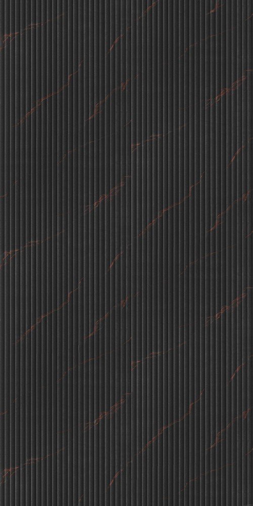 2573 FLUTED MARBLE (BLACK)